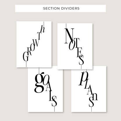 Printable Planning Bundle: 37 Unique Templates & Worksheets