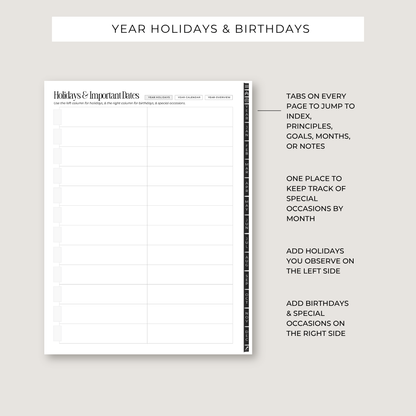 Destiny By Design Digital Planner