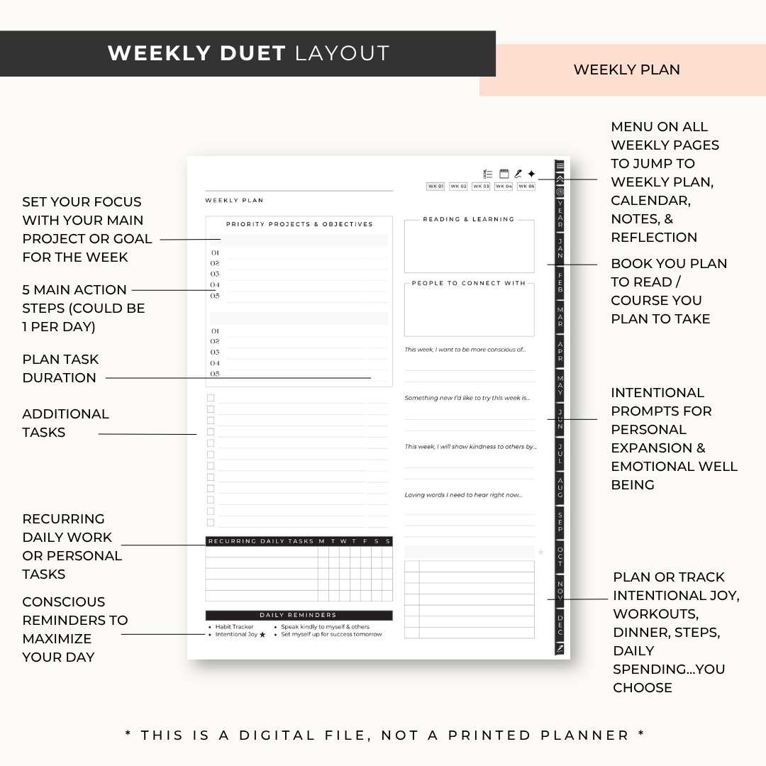 Destiny By Design Digital Planner