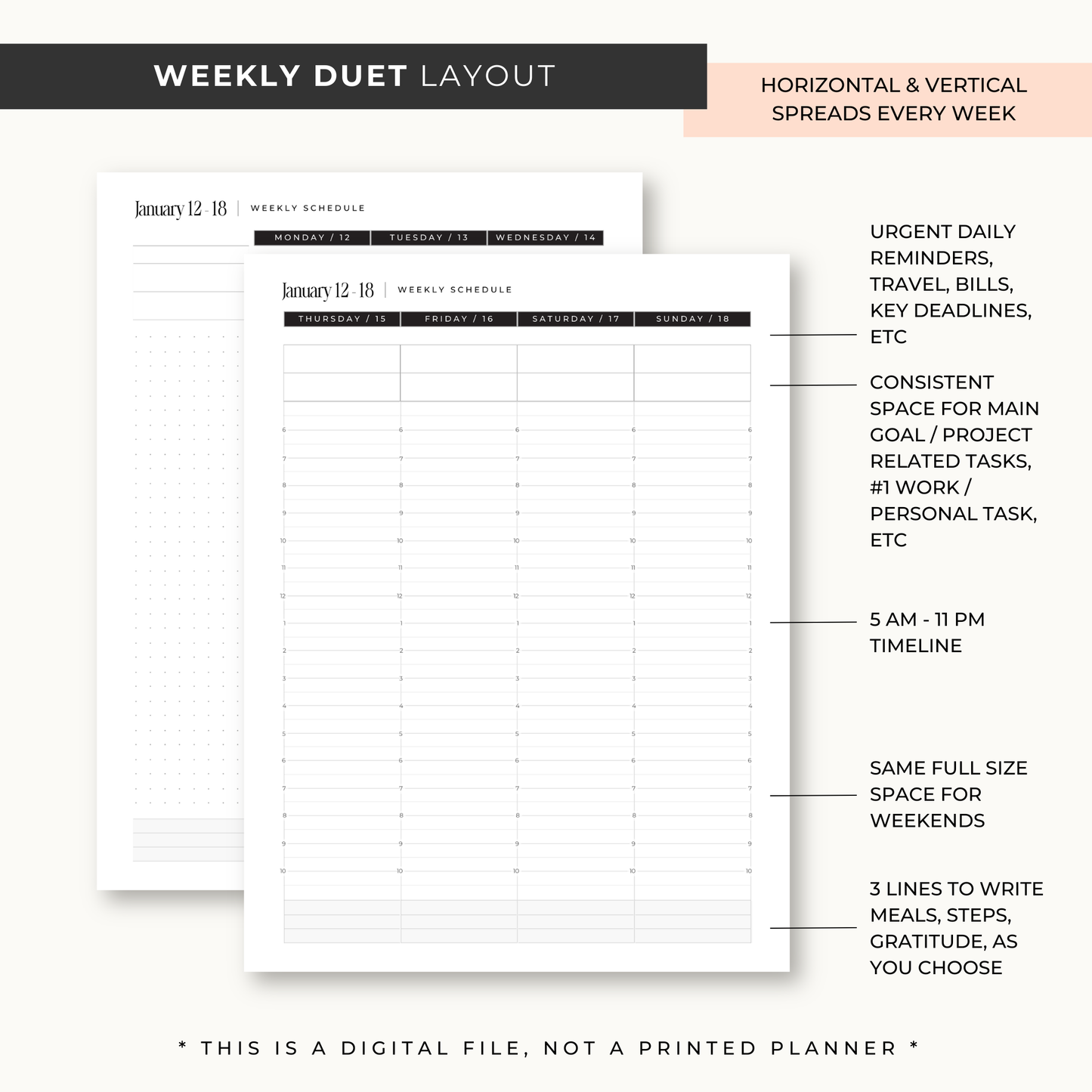 Destiny By Design Dated 2026 Planner (PRINTABLE)