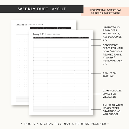 Destiny By Design Dated 2026 Planner (PRINTABLE)