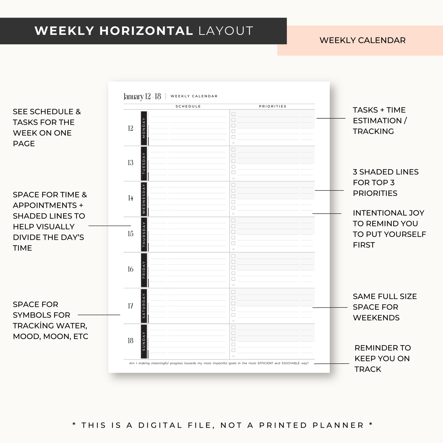 Destiny By Design Dated 2026 Planner (PRINTABLE)
