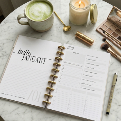 Printable Planning Bundle: 37 Unique Templates & Worksheets