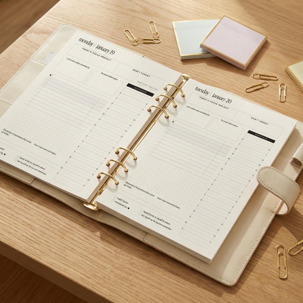 Destiny By Design Dated 2026 Planner (PRINTABLE)